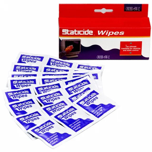 WIPES ANTISTAT ELEC EQUIP 24PC