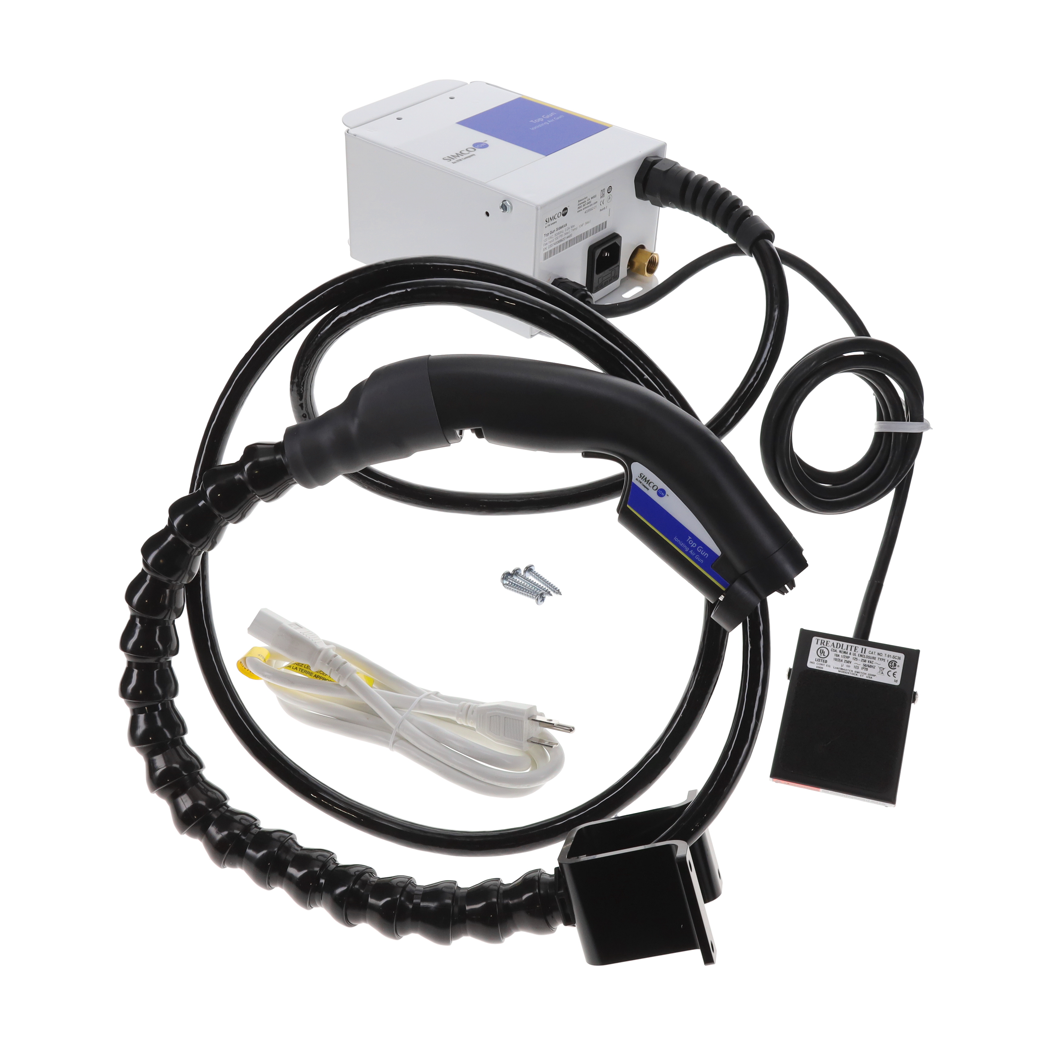 IONIZER AIR GUN BENCHTOP 120VAC