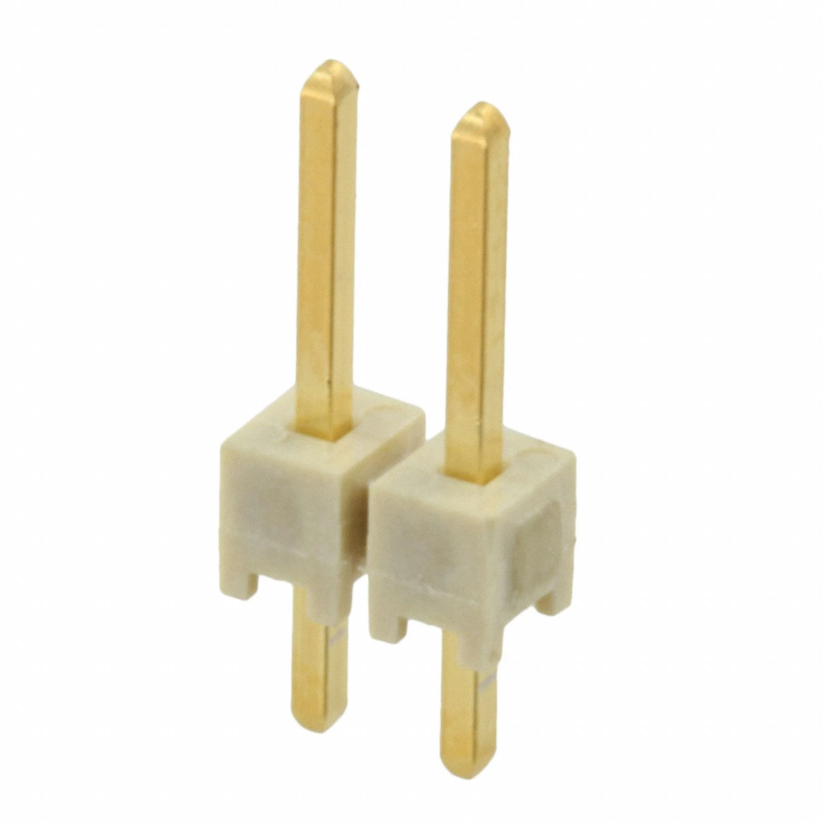 CONN HEADER VERT 2POS 2.54MM CONN HEADER VERT 2POS 2.54MM