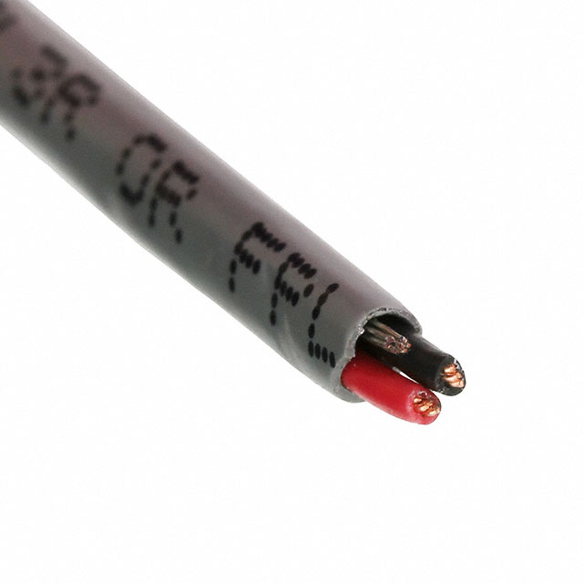 CABLE 2COND 22AWG GRAY SHLD CABLE 2COND 22AWG GRAY SHLD