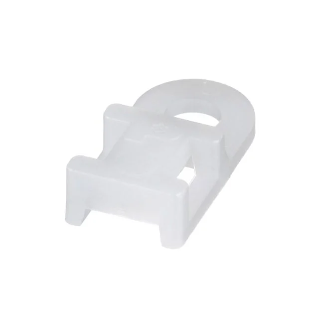 CABLE TIE HLDR QUAD SCREW #8 NAT