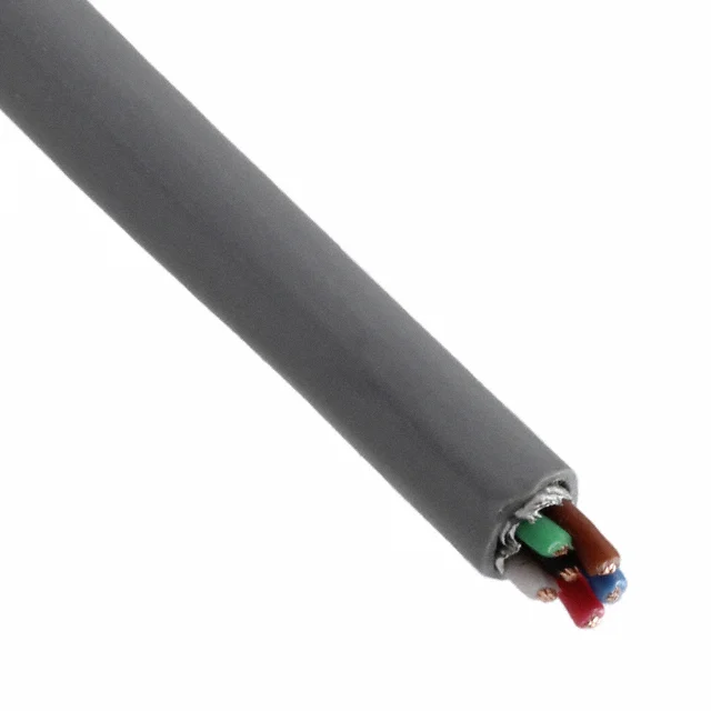 CABLE 6COND 22AWG GRAY SHLD