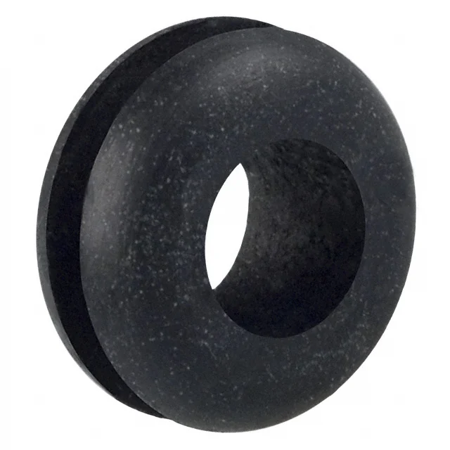 GROMMET 0.312" RUBBER BLACK