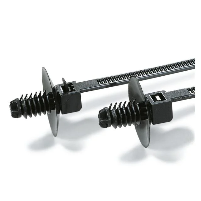 CBL TIE RELEASABL BLK 30LB 6.70"