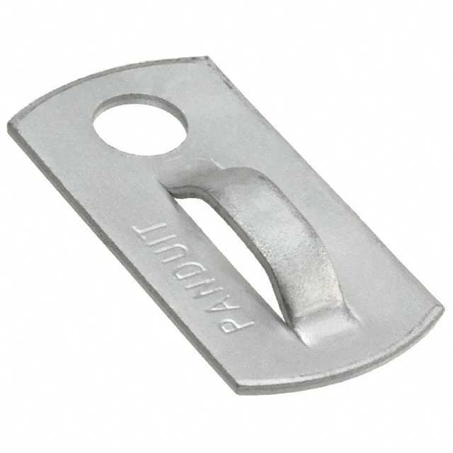 CABLE TIE HLD SGL SCREW #10 SILV