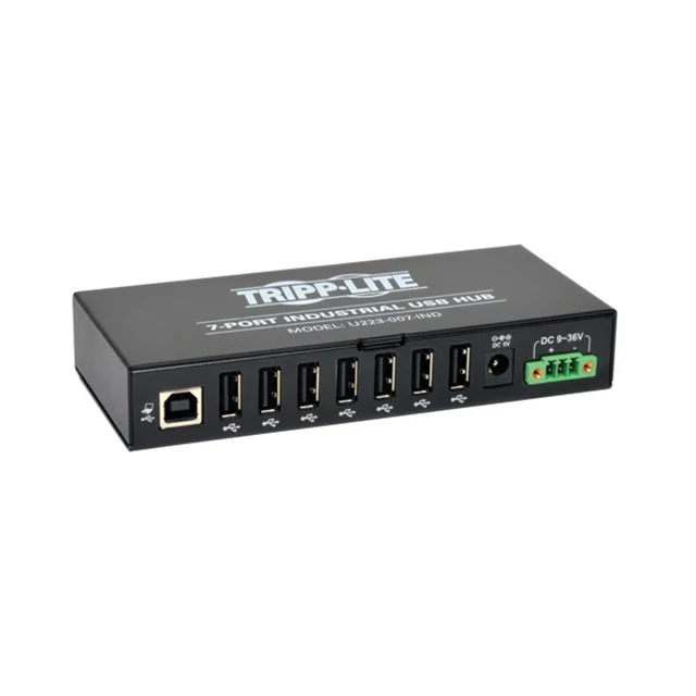 7-PORT IND USB 2.0 HUB