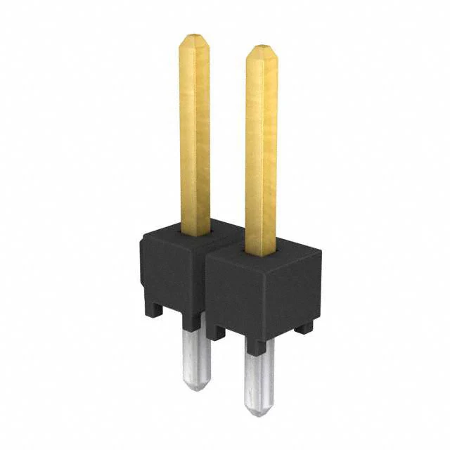 CONN HEADER VERT 2POS 2.54MM