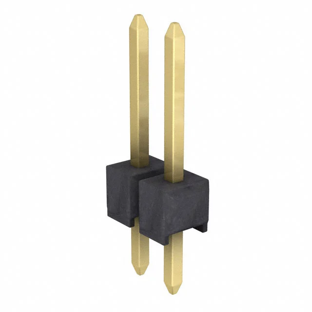 CONN HEADER VERT 2POS 2.54MM