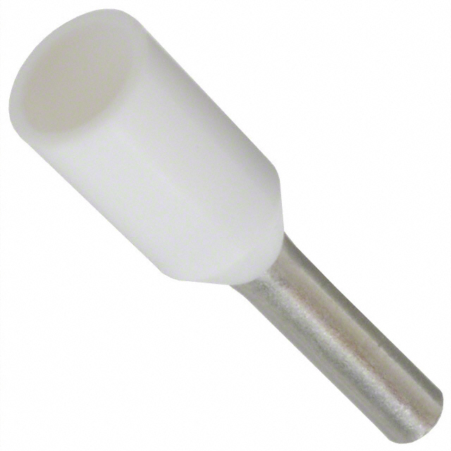 CONN FERRULE DIN 20-24AWG WHITE