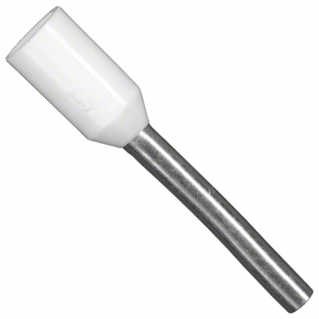 CONN FERRULE DIN 20-24AWG WHITE