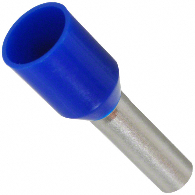 CONN FERRULE DIN 14AWG BLUE