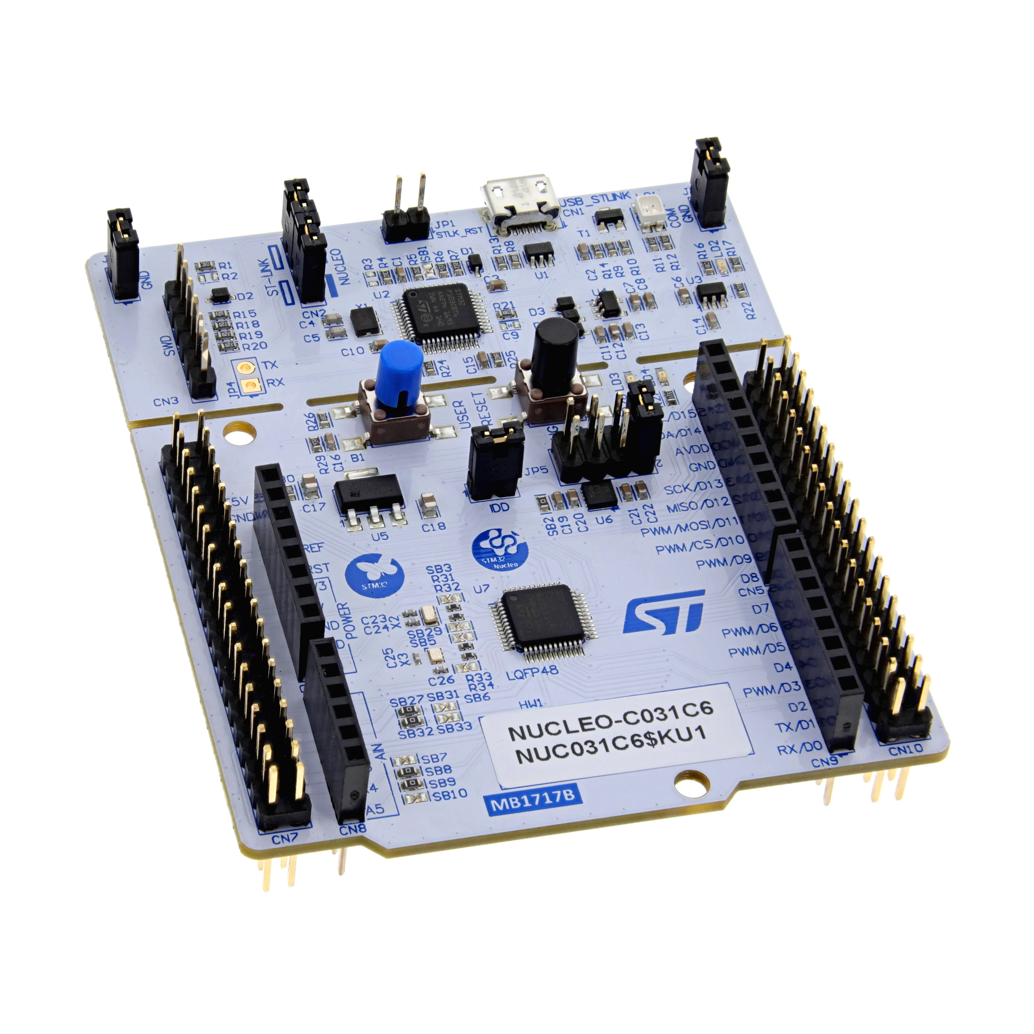 NUCLEO-64 STM32C031C6 EVAL BRD