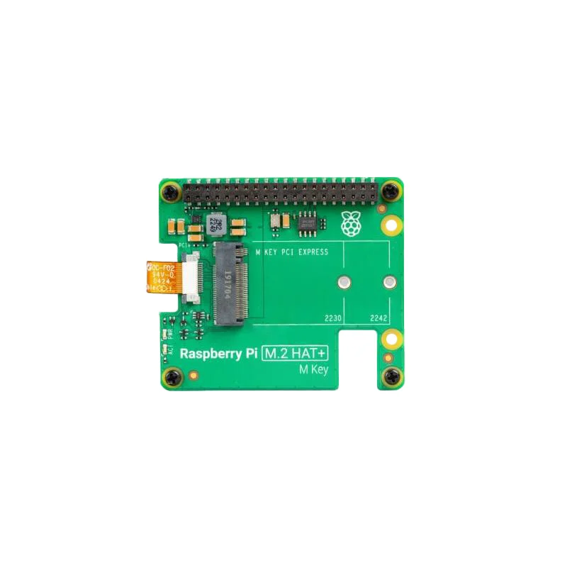 RPI5 PCIE TO M.2 M-KEY HAT+