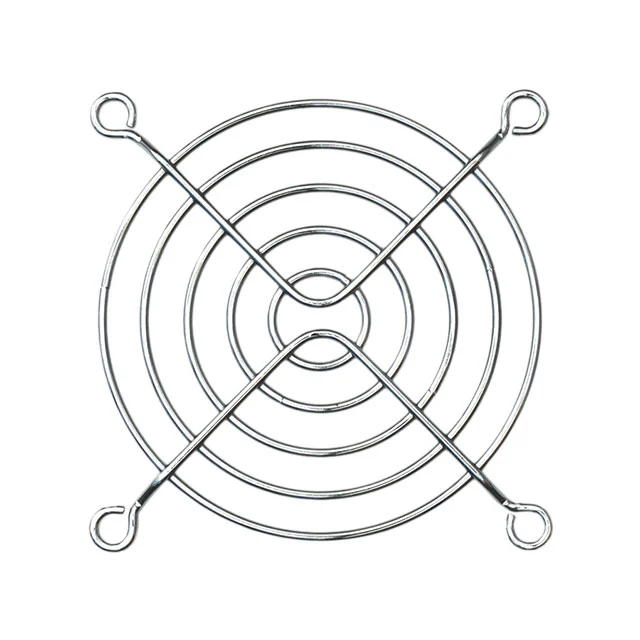 80MM FAN GUARD NICKEL CHROME