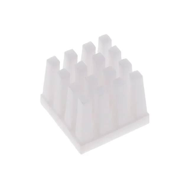 CERAMIC HEAT SINK 12X12X10MM WHI
