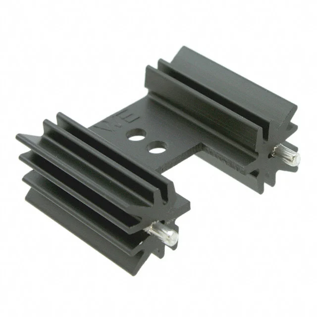 HEATSINK TO-220 VERT MT BLK 1"