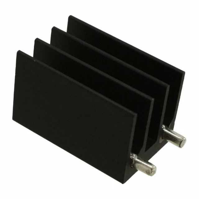 HEATSINK TO-220 VERT MT BLK 1"