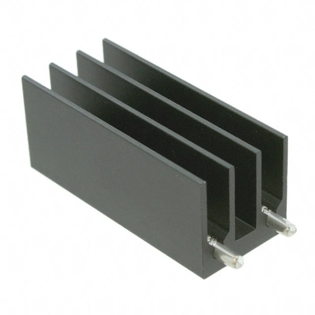 HEATSINK SLIM VERT BLACK TO-220