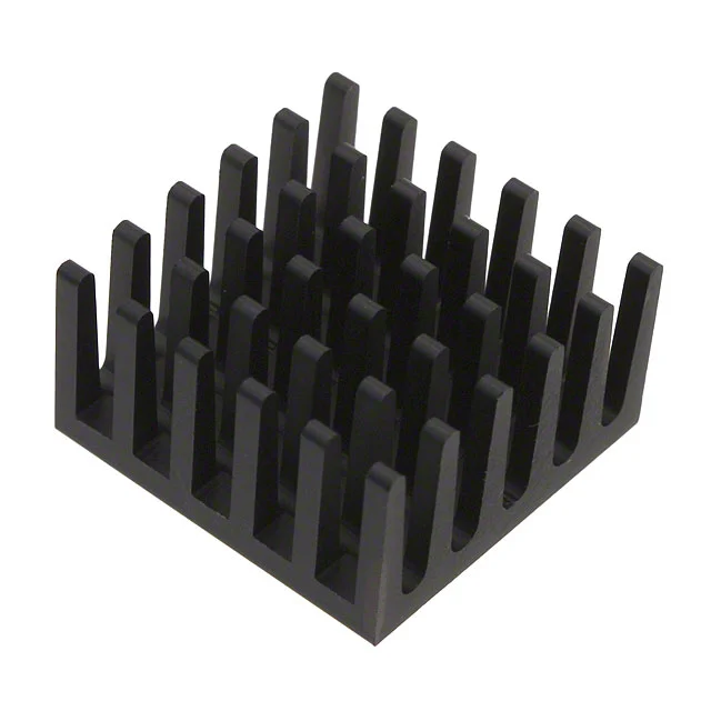HEATSINK CPU 21MM SQ W/ADH BLK