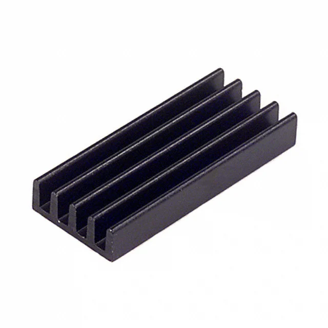 HEATSINK 24-PIN DIP GLUE-ON BLK