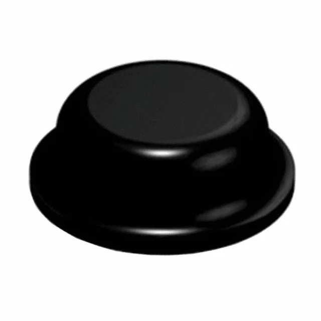 BUMPER CYLIN 0.315" DIA BLACK