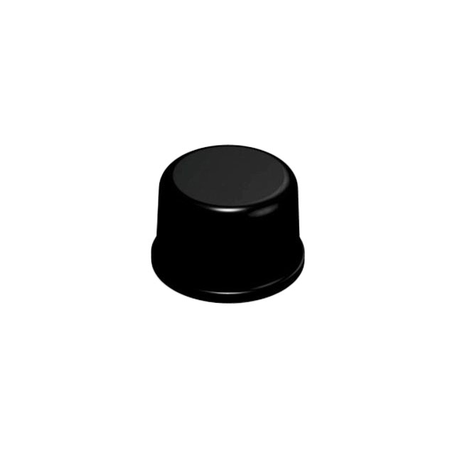 BUMPER CYLIN 0.312" DIA BLK