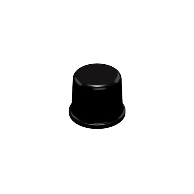 BUMPER CYLIN 0.312" DIA BLK