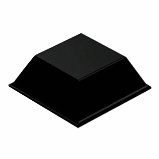 BUMPER SQU 0.81"L X 0.81"W BLK