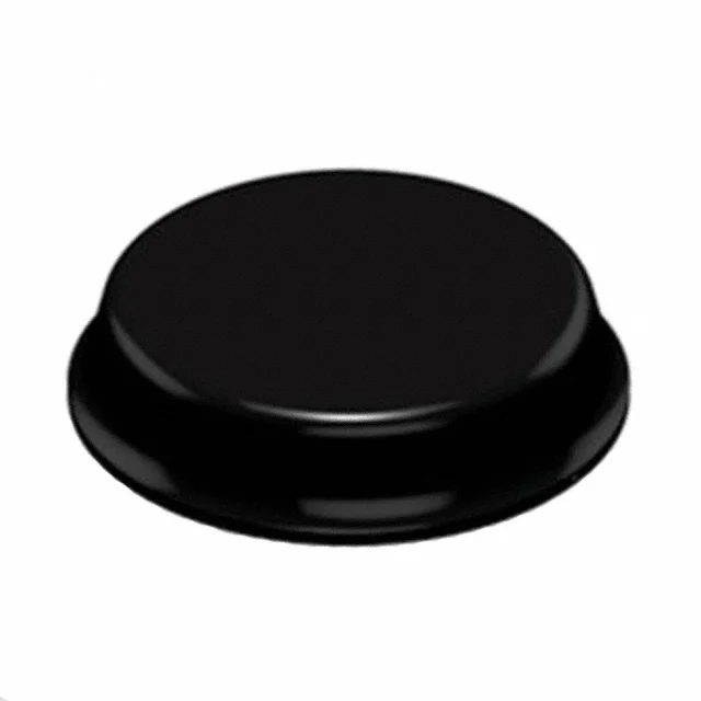 BUMPER CYLINDRICAL 0.75" DIA BLK