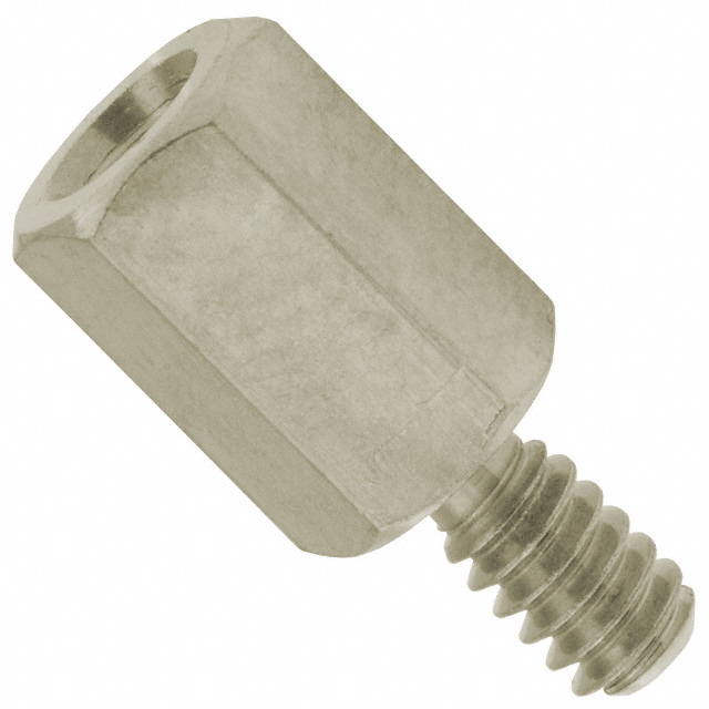 HEX STANDOFF #6-32 BRASS 3/8" HEX STANDOFF #6-32 BRASS 3/8"