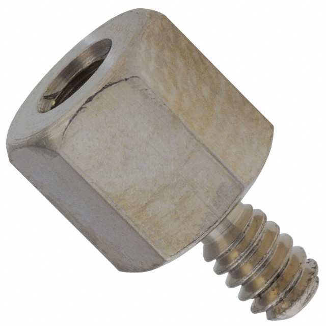 HEX STANDOFF #4-40 BRASS 1/4" HEX STANDOFF #4-40 BRASS 1/4"