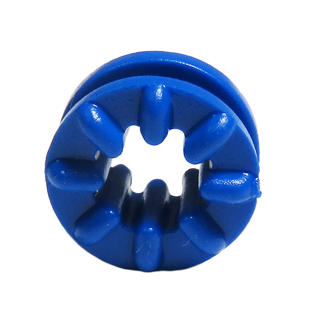 SCREW GROMMET THERMOPLASTIC BLUE