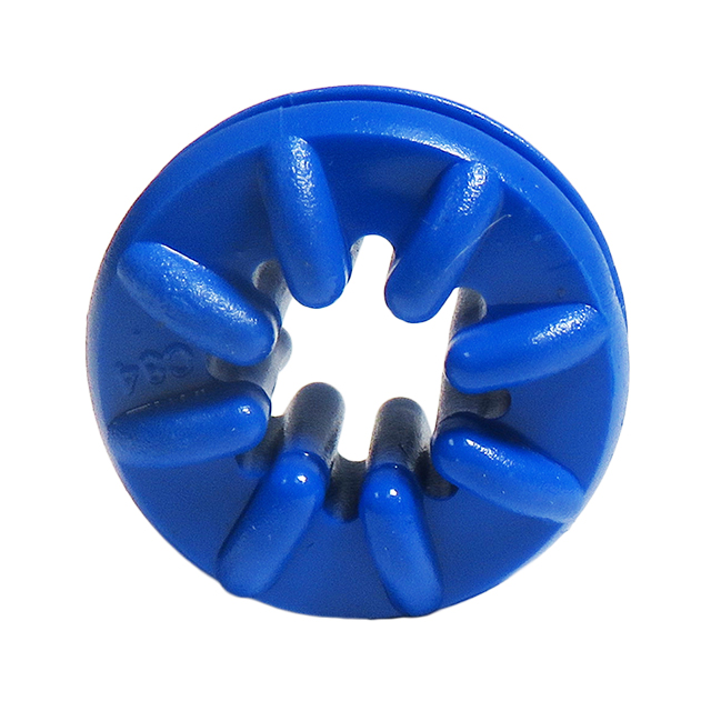 SCREW GROMMET THERMOPLASTIC BLUE