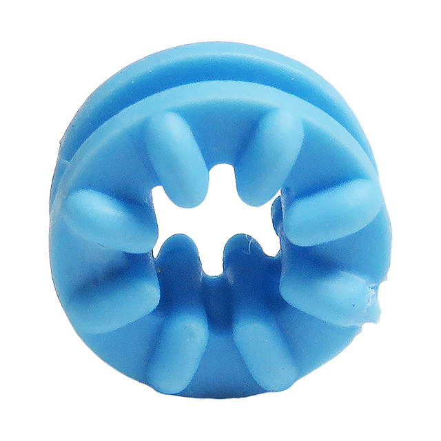 SCREW GROMMET THERMOPLASTIC BLUE