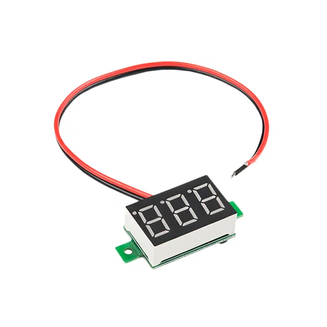VOLTMETER 2.5-30VDC LED CHAS MNT