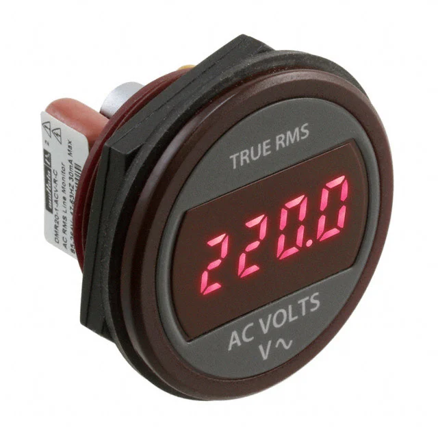 VOLTMETER 85-264VAC LED PNL MNT