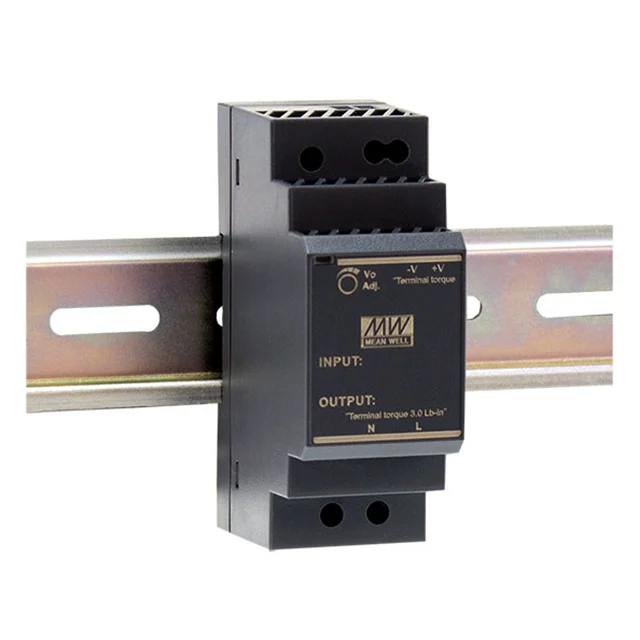 AC/DC DIN RAIL SUPPLY 12V 24W