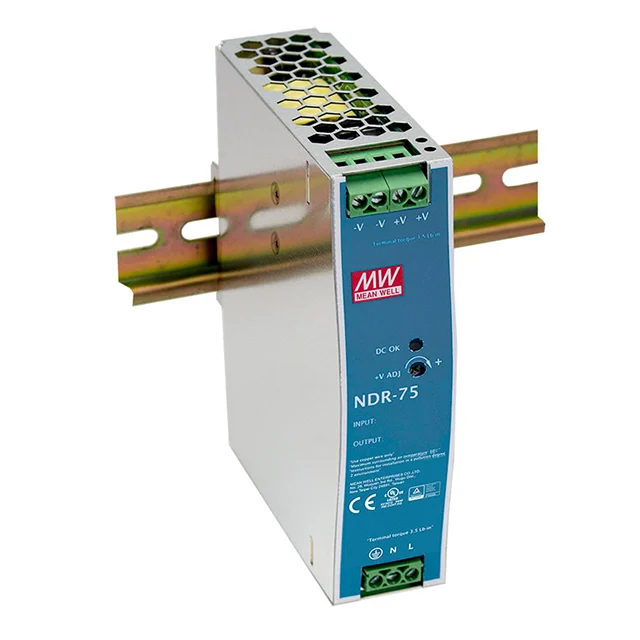 AC/DC DIN RAIL SUPPLY 12V 76W