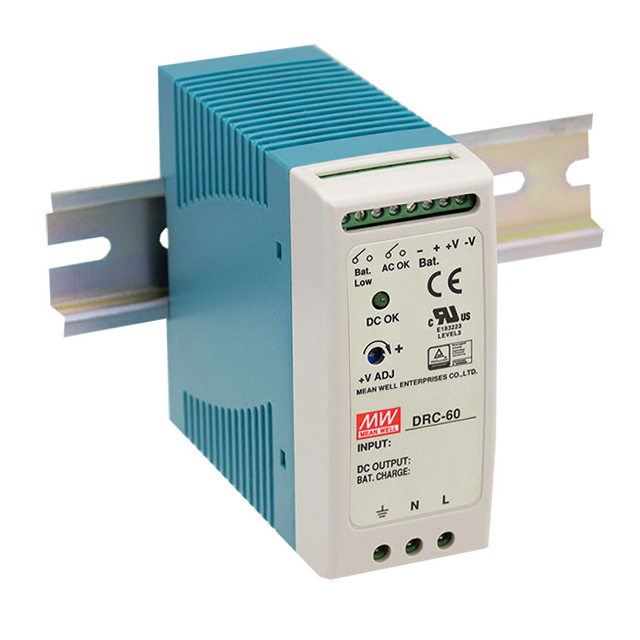 AC/DC DIN RAIL SUP 2X13.8V 59W