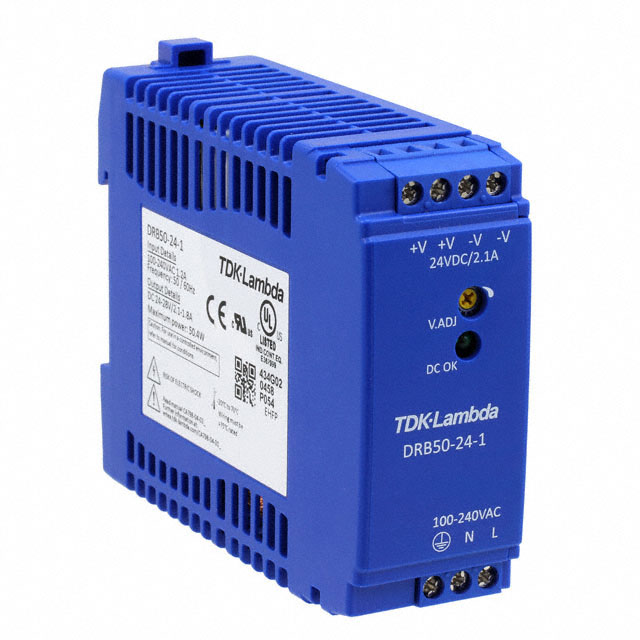 AC/DC DIN RAIL SUPPLY 24V 50W