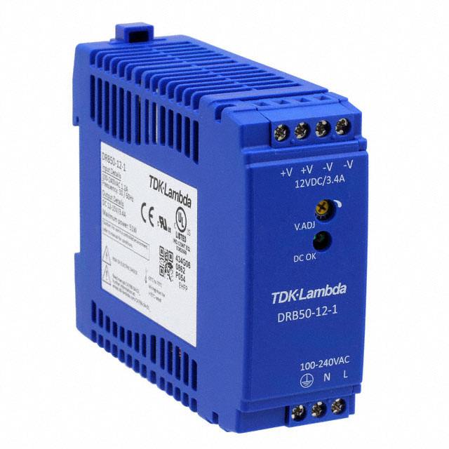 AC/DC DIN RAIL SUPPLY 12V 50W