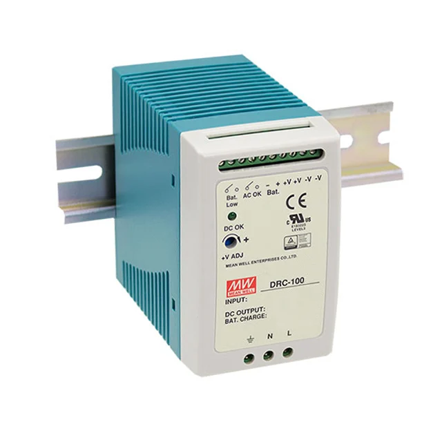 AC/DC DIN RAIL SUP 2X27.6V 97W