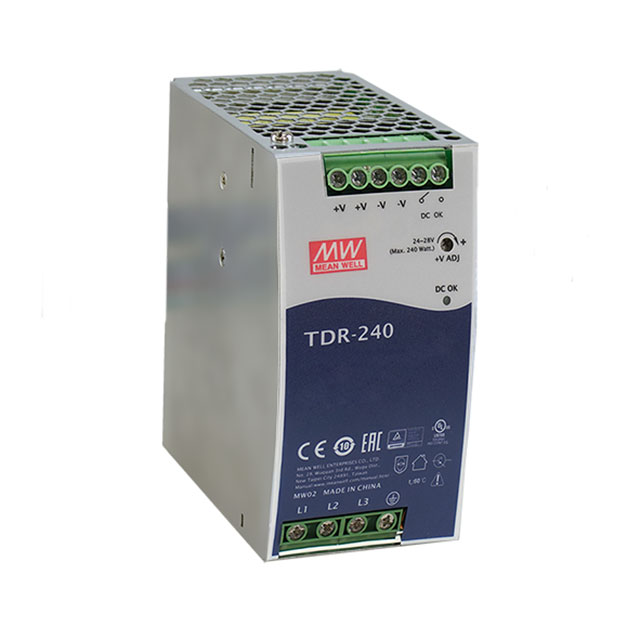 AC/DC DIN RAIL SUPPLY 24V 240W