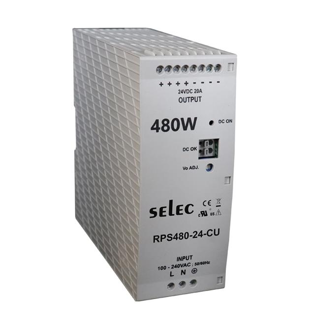 AC/DC DIN RAIL SUPPLY 24V 480W