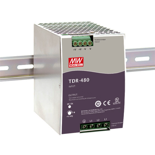 AC/DC DIN RAIL SUPPLY 24V 480W