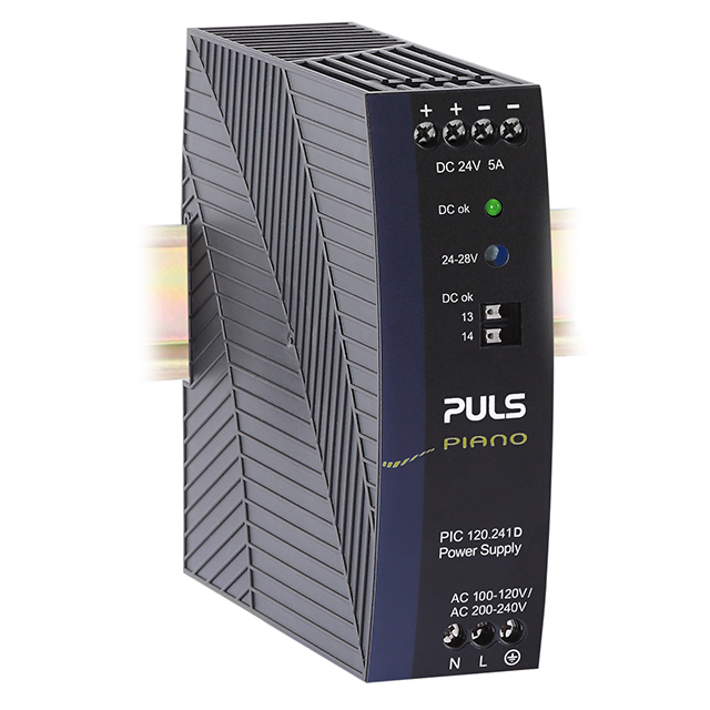 AC/DC DIN RAIL SUPPLY 24V 120W