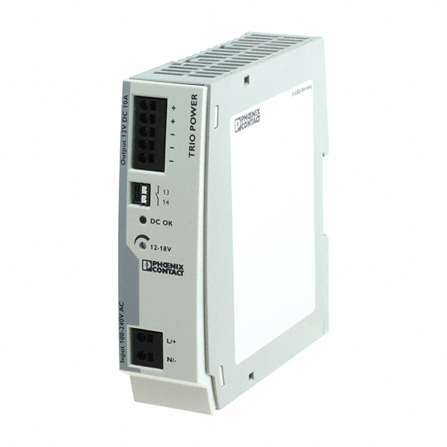 AC/DC DIN RAIL SUPPLY 12V 120W