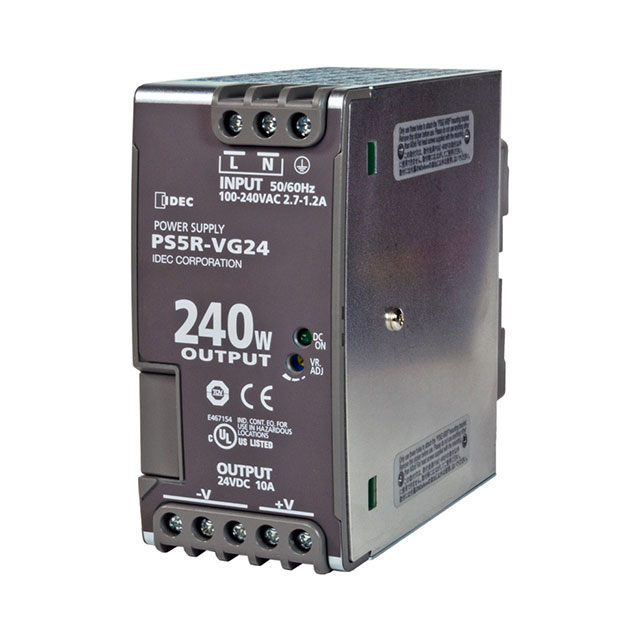 AC/DC DIN RAIL SUPPLY 24V 240W