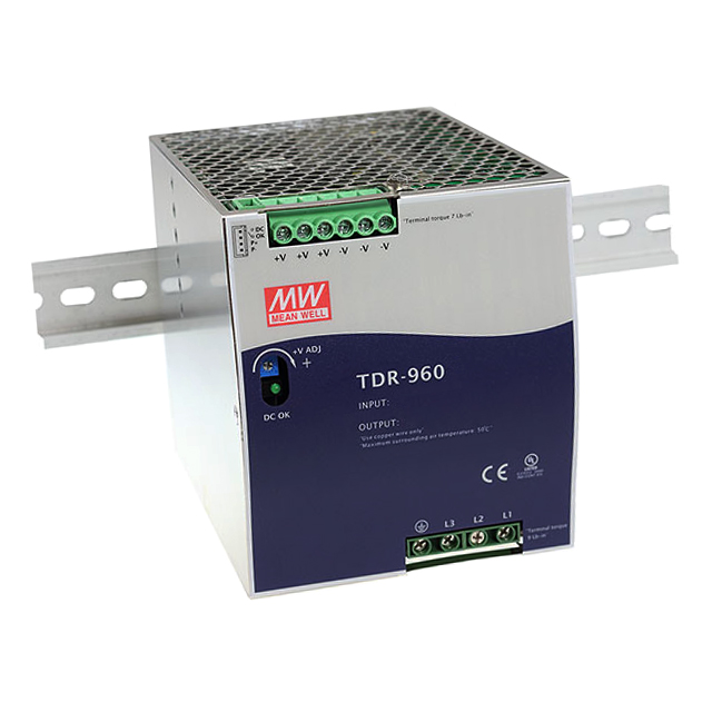 AC/DC DIN RAIL SUPPLY 24V 960W