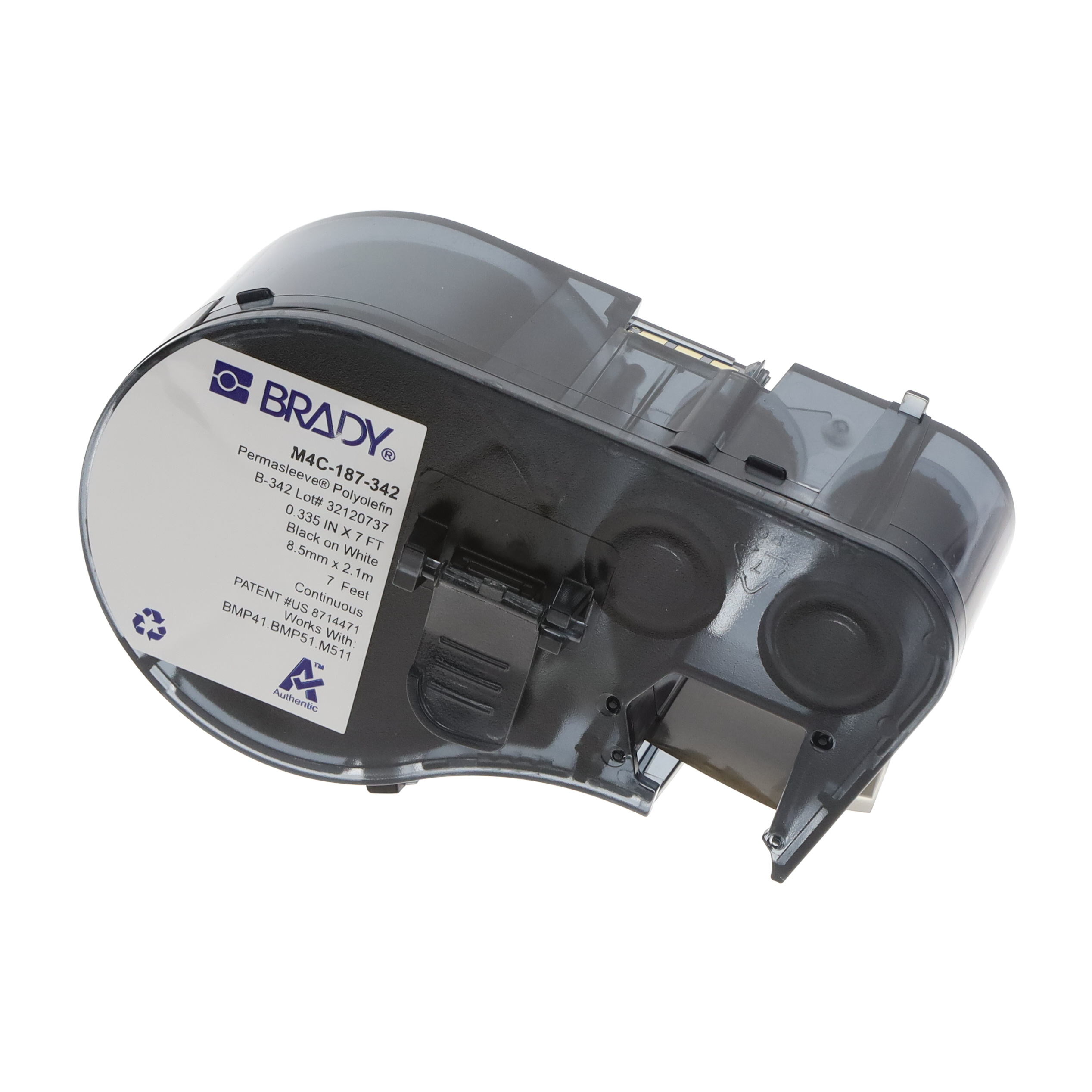 SLEEVE 0.187"DIA X 7' BK/WT